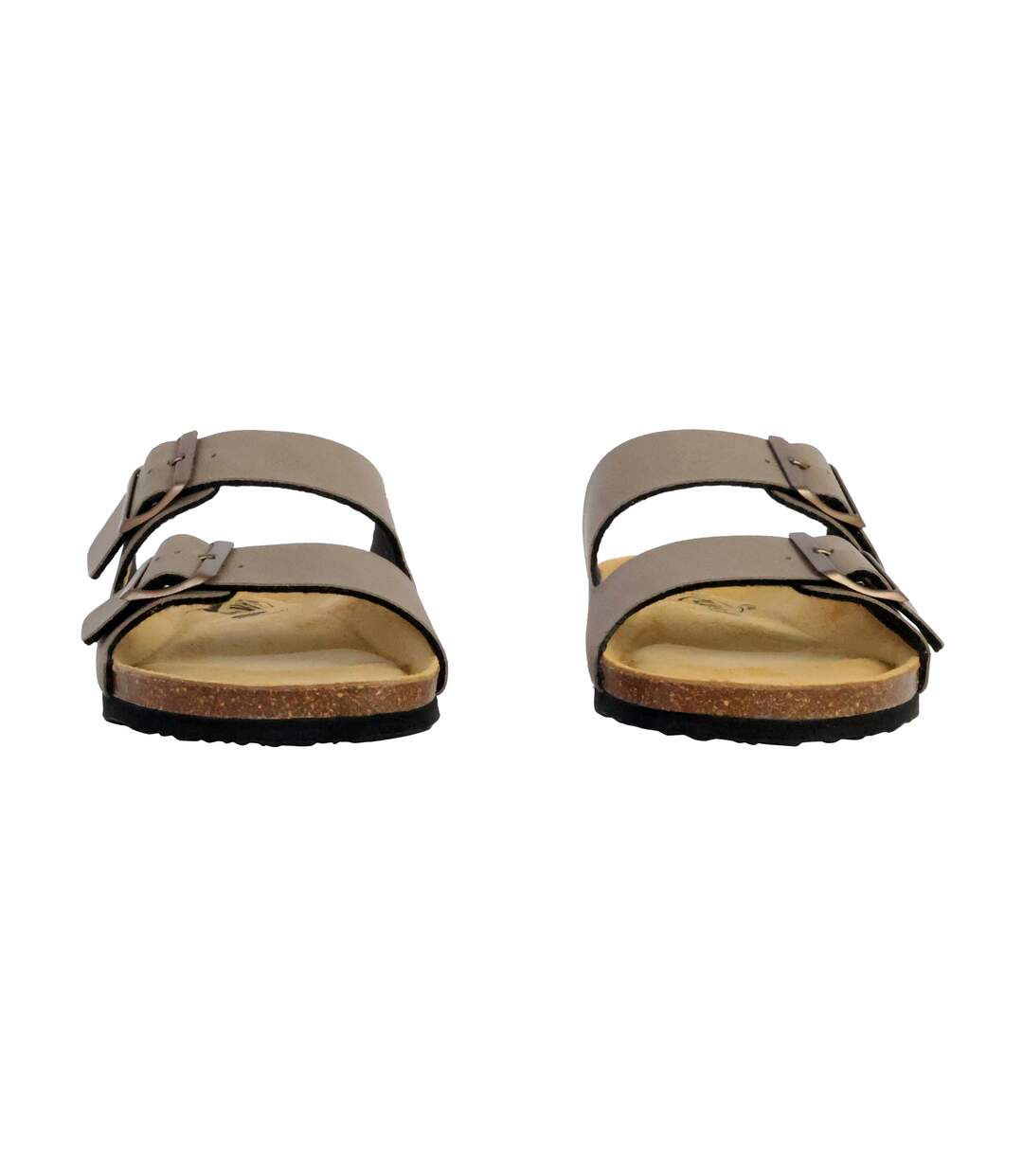 Mules Cuir Plakton Barna-5