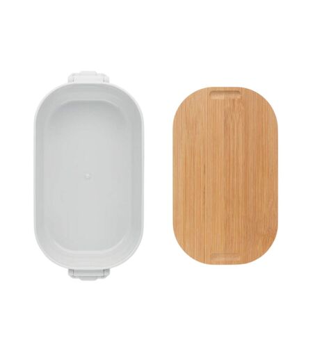 Lekker pp plastic 700ml lunch box one size white MidOcean