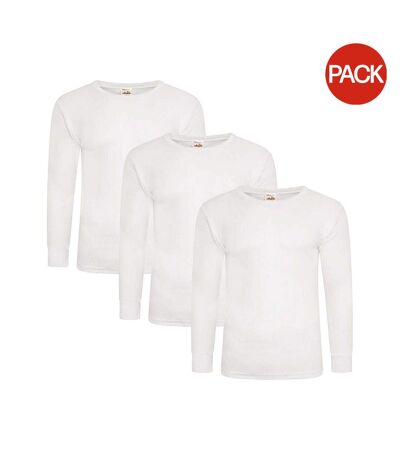 T-shirts Manches Longues Homme Blanc Keanu