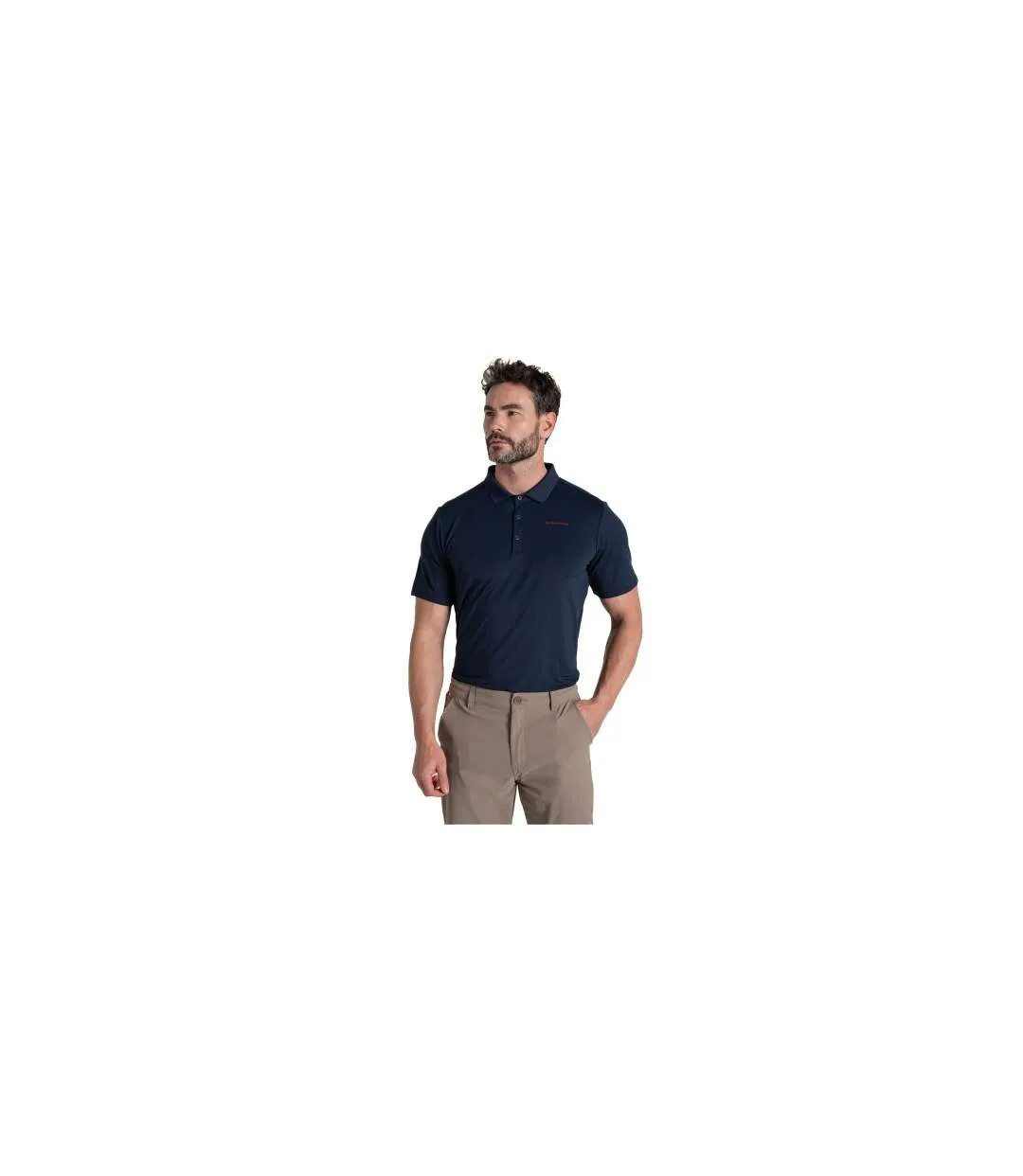 Polo Manches Courtes De Golf Bramshaw Homme Bleu Marine Craghoppers-1