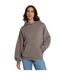 Womens/ladies idol drop shoulder hoodie taupe Animal