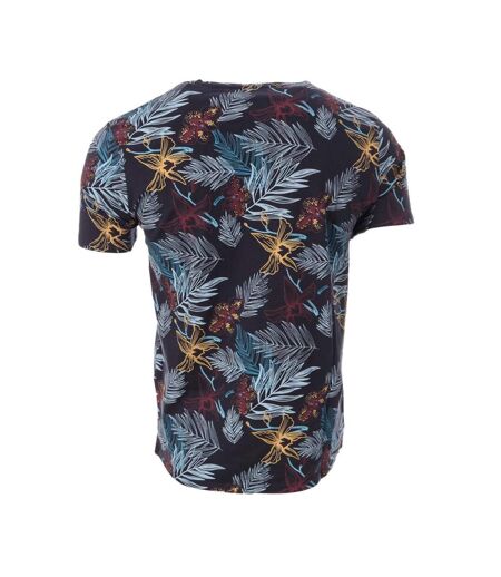 T-shirt noir/turquoise homme rms26 91253 - 3xl