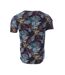 T-shirt noir/turquoise homme rms26 91253 - 3xl-2