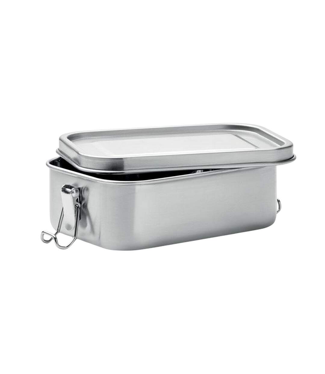 Chan stainless steel lunch box one size matt silver MidOcean-3