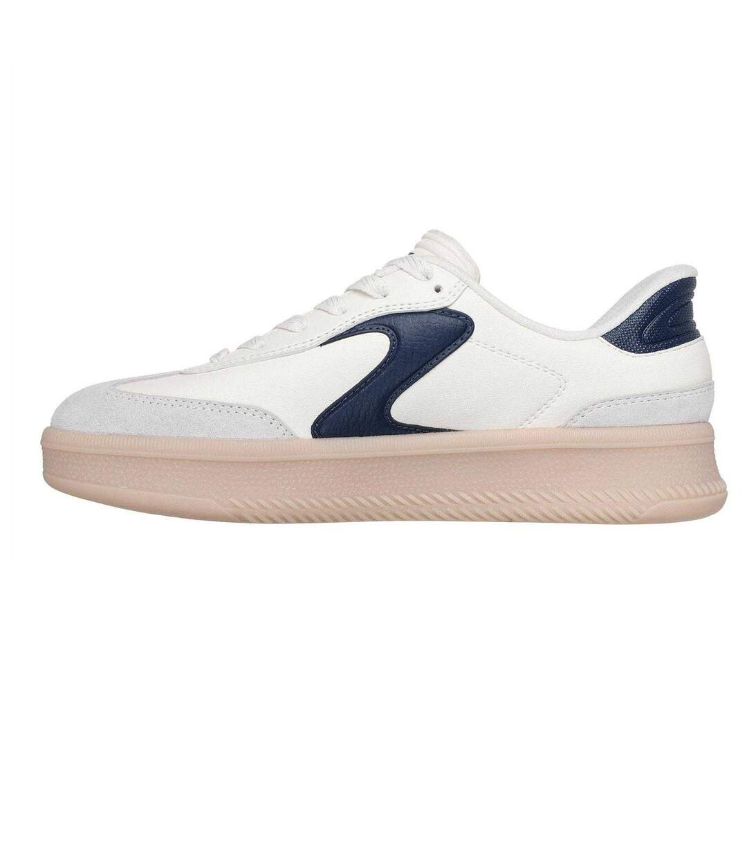 Baskets Hotshot Femme Blanc Bleu Marine Skechers-2