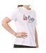 T-Shirt Blanc Femme Lee Cooper Océane - M