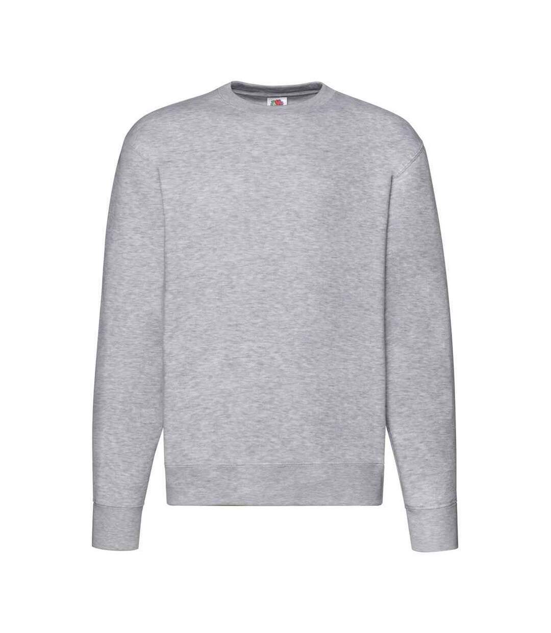 Sweat Premium Adulte Gris Chiné Fruit Of The Loom-1