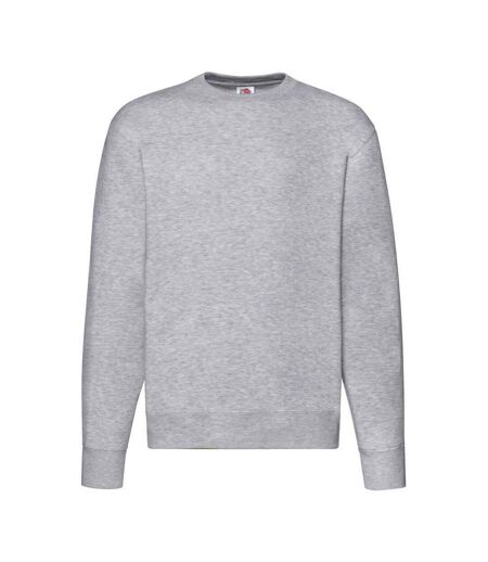 Sweat Premium Adulte Gris Chiné Fruit Of The Loom