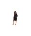 Womens/ladies Robe Black DKNY-1