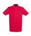 Henbury Mens Modern Fit Cotton Pique Polo Shirt (Vintage Red) - UTPC2590