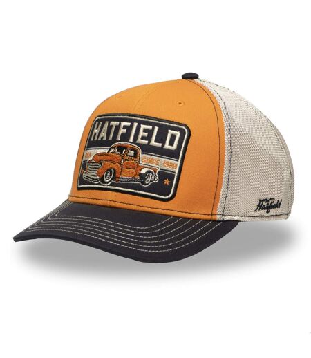 Casquette trucker avec filet souple en coton avec broderie Truck Hatfield