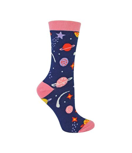 Miss Sparrow - 1 Paire Chaussettes Femmes Espace Bambou