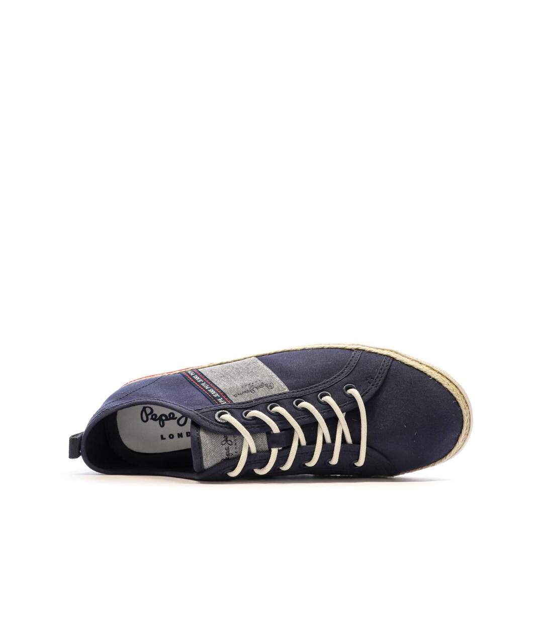 Baskets marine homme pepe jeans maoui-4
