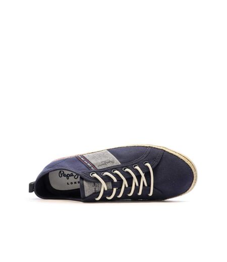 Baskets marine homme pepe jeans maoui