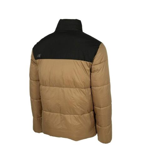 Doudoune Matelassée H4z22 Homme Marron Clair Noir 4F