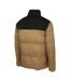 Doudoune Matelassée H4z22 Homme Marron Clair Noir 4F-2