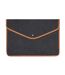 Bosler canvas recycled laptop sleeve one size black Vinga-1
