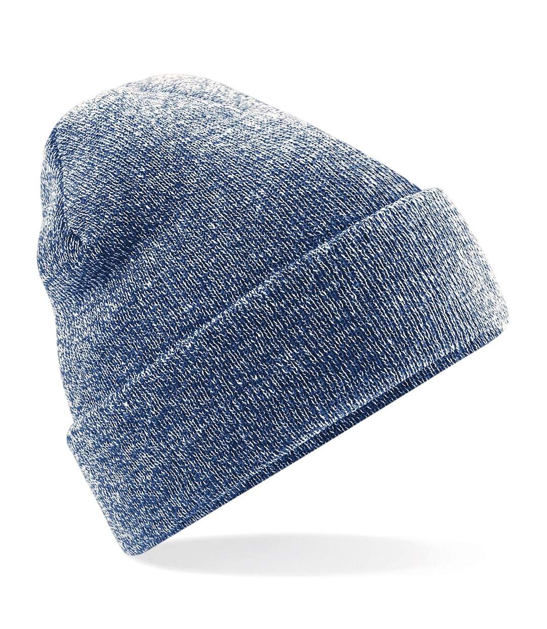 Beechfield Soft Feel Knitted Winter Hat (Heather Navy) - UTRW210-2