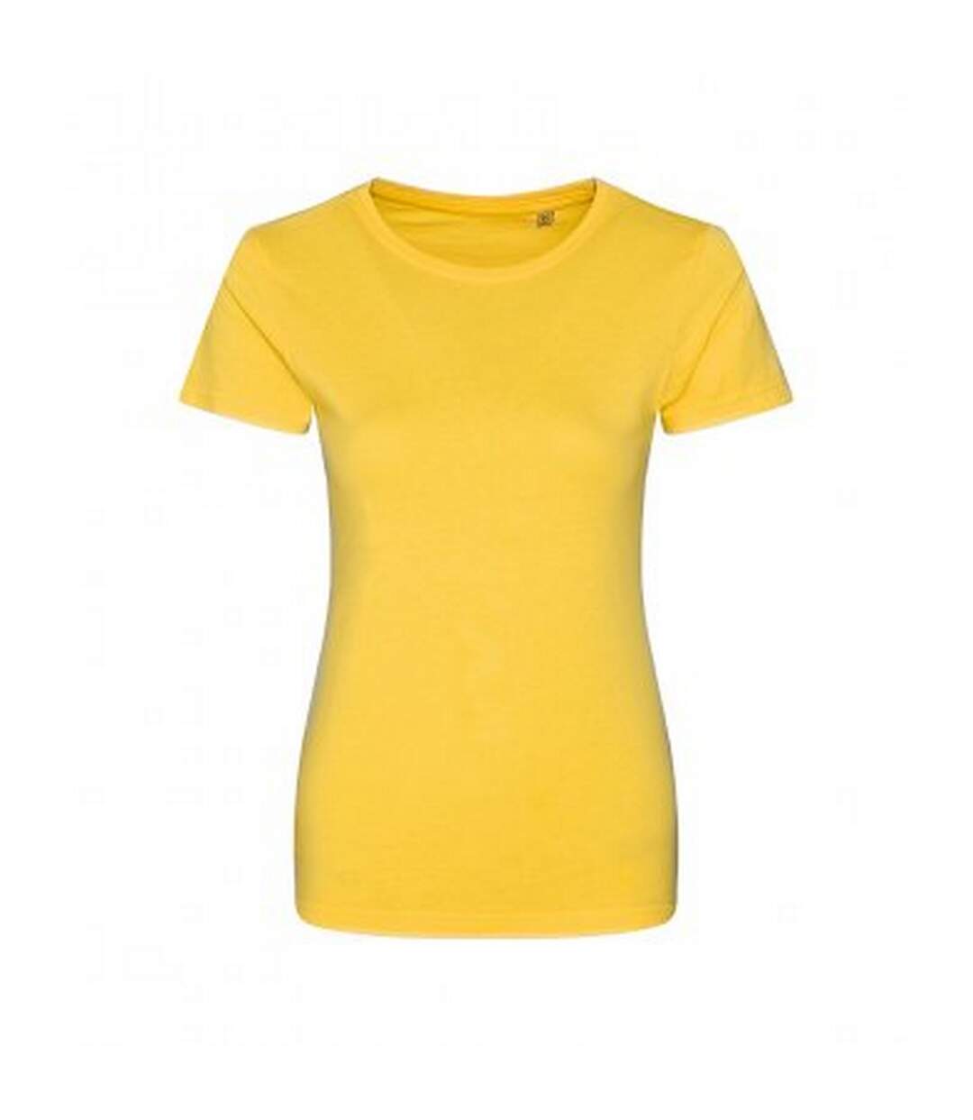 T-shirt femmes jaune Ecologie-1