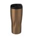Avenue Waves Copper Insulated Travel Mug (Rose Gold) (One Size) - UTPF4035
