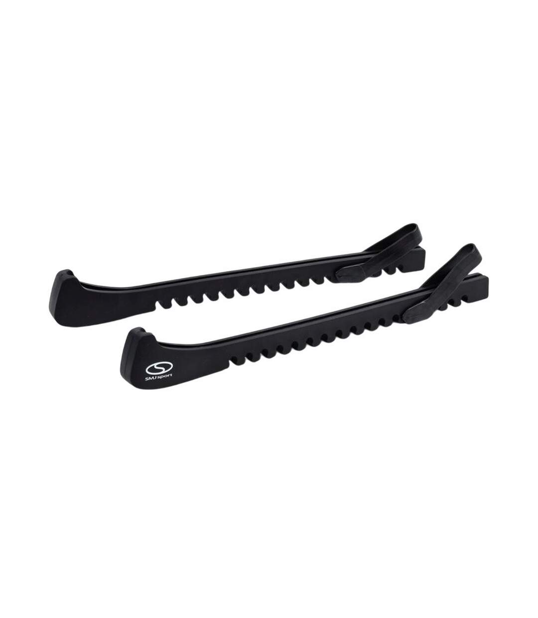 Logo Plastic Ice Skate Guards One Size Black SMJ Sport-1