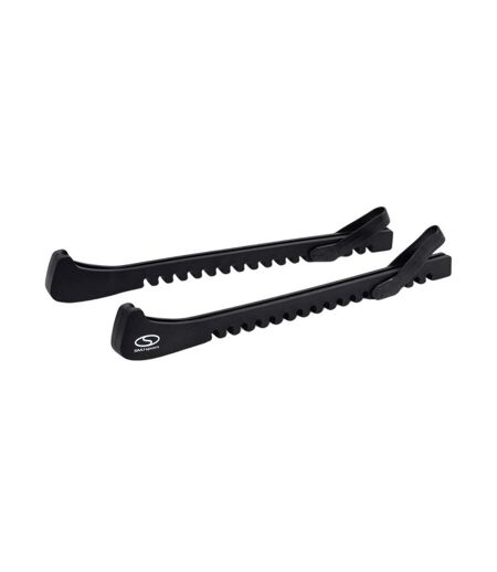 Logo Plastic Ice Skate Guards One Size Black SMJ Sport