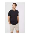 Maine Mens Crew Neck T-Shirt (Pack of 2) (Black)