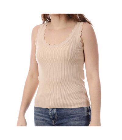 Débardeur Beige Femme JDY Nanna - L