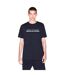 T-shirt Motif/style Linéaire Homme Bleu Marine Armani Exchange-4