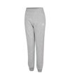 Umbro Womens/Ladies Club Leisure Sweatpants (Grey Marl/White)