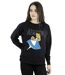 Disney - Sweat ALICE IN WONDERLAND FLOWERS - Femme (Noir) - UTBI5652-2