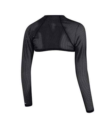 Womens/ladies Mesh Performance Crop Top Multicoloured Speedo