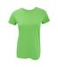 Russell Womens Slim Fit Longer Length Short Sleeve T-Shirt (Green Marl)