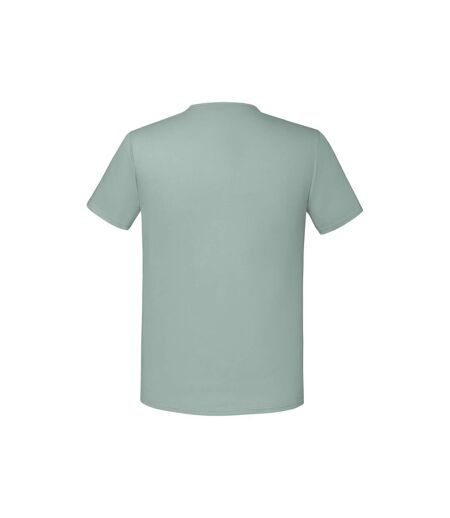 T-shirt Iconic Adulte Vert De Gris Fruit Of The Loom