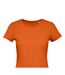 T-shirt femme orange B&C