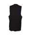 Skinnifit Mens High Neck Slash Armhole Vest (Black) - UTRW4739