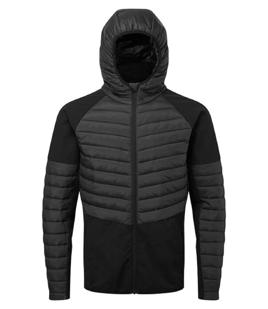 Doudoune à capuche - Homme - TR073 - noir-2