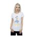 Disney T-shirt en coton classique Donald Duck Femme/Femme (Blanc) - UTBI31028-2