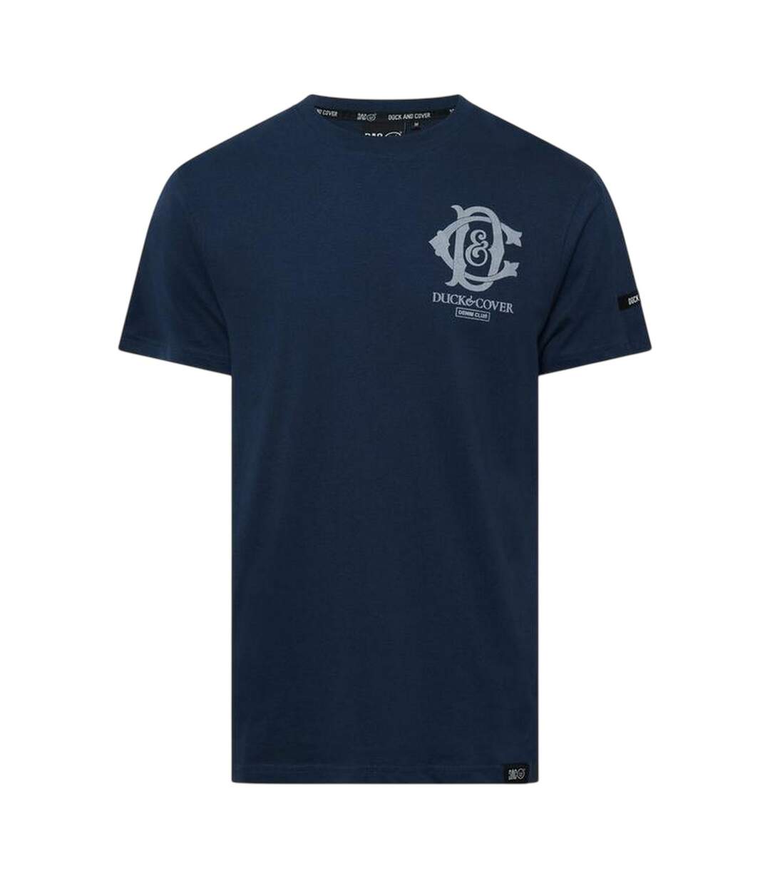 Mens Randolph T-shirt Navy Duck And Cover-1