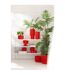 Vase Déco en Céramique Fraise 34cm Rouge-4