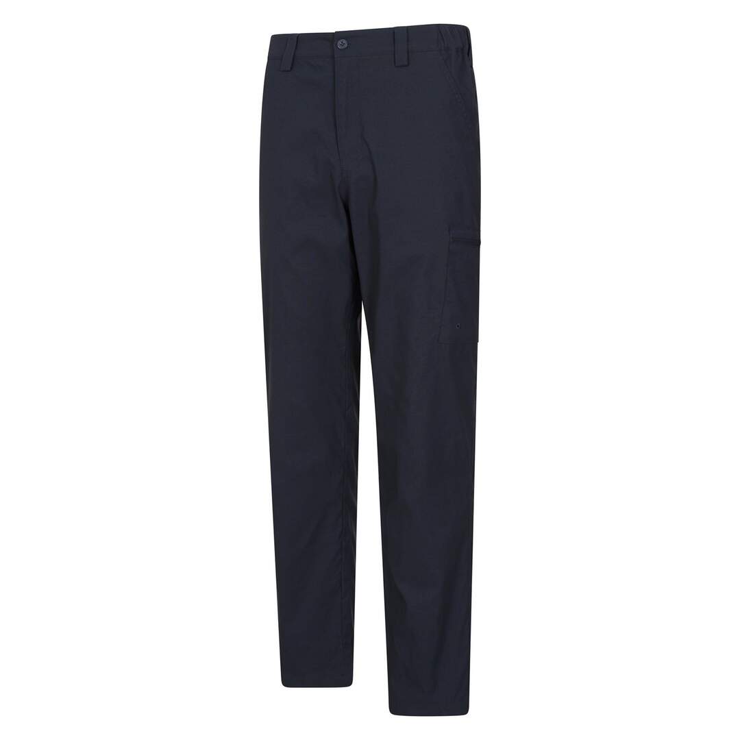 Pantalon trek homme bleu foncé Mountain Warehouse-3