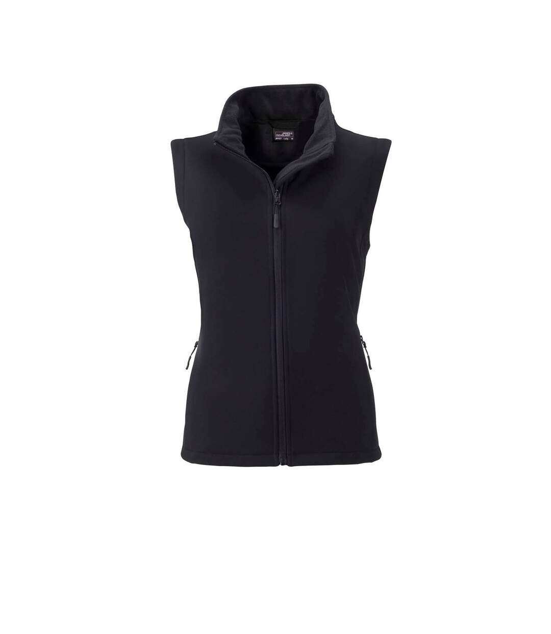 Gilet sans manches micropolaire softshell - JN1127 - noir - Femme