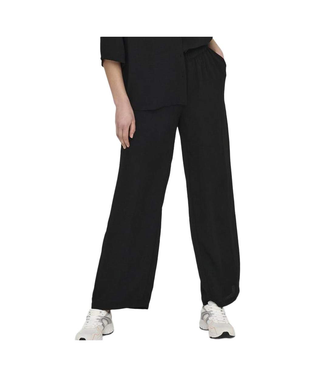 Pantalon noir femme jdy wide - xxl-l32-1