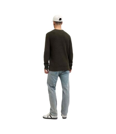 Pull Manches Longues Motif/style Texturé Homme Galipot Jack And Jones