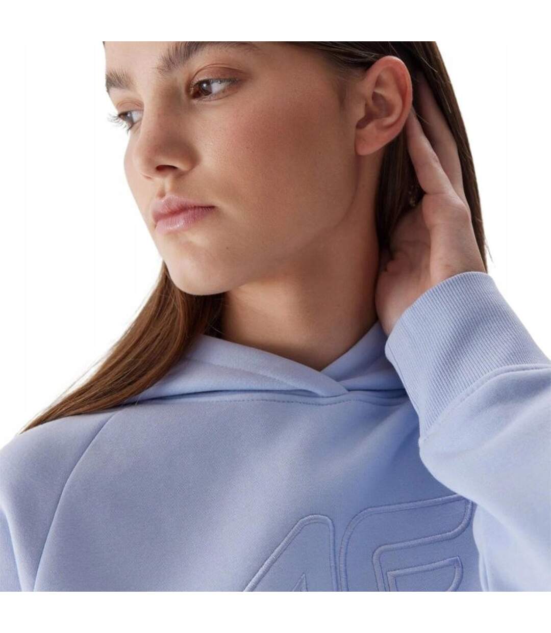 Sweat À Capuche Aw23tswsf0765 Femme Violet Clair 4F-4