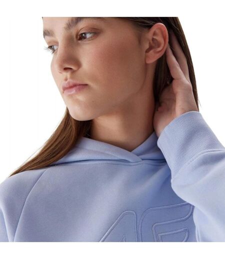 Sweat À Capuche Aw23tswsf0765 Femme Violet Clair 4F
