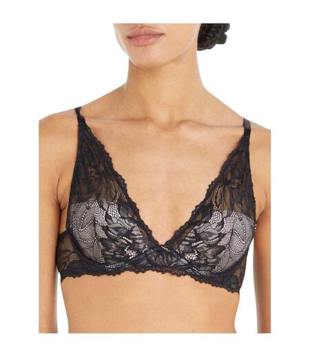 Soutien-gorge Motif/style Floral Femme Noir Calvin Klein