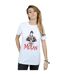 Disney Womens/Ladies Mulan Movie Sword Pose Cotton Boyfriend T-Shirt (Blanc) - UTBI35569-2