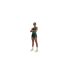 Womens/ladies Heatgear Shorts Green Heather Green Under Armour-1