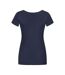 T-shirt Femme Bleu Marine Français X.O By Promodoro-2